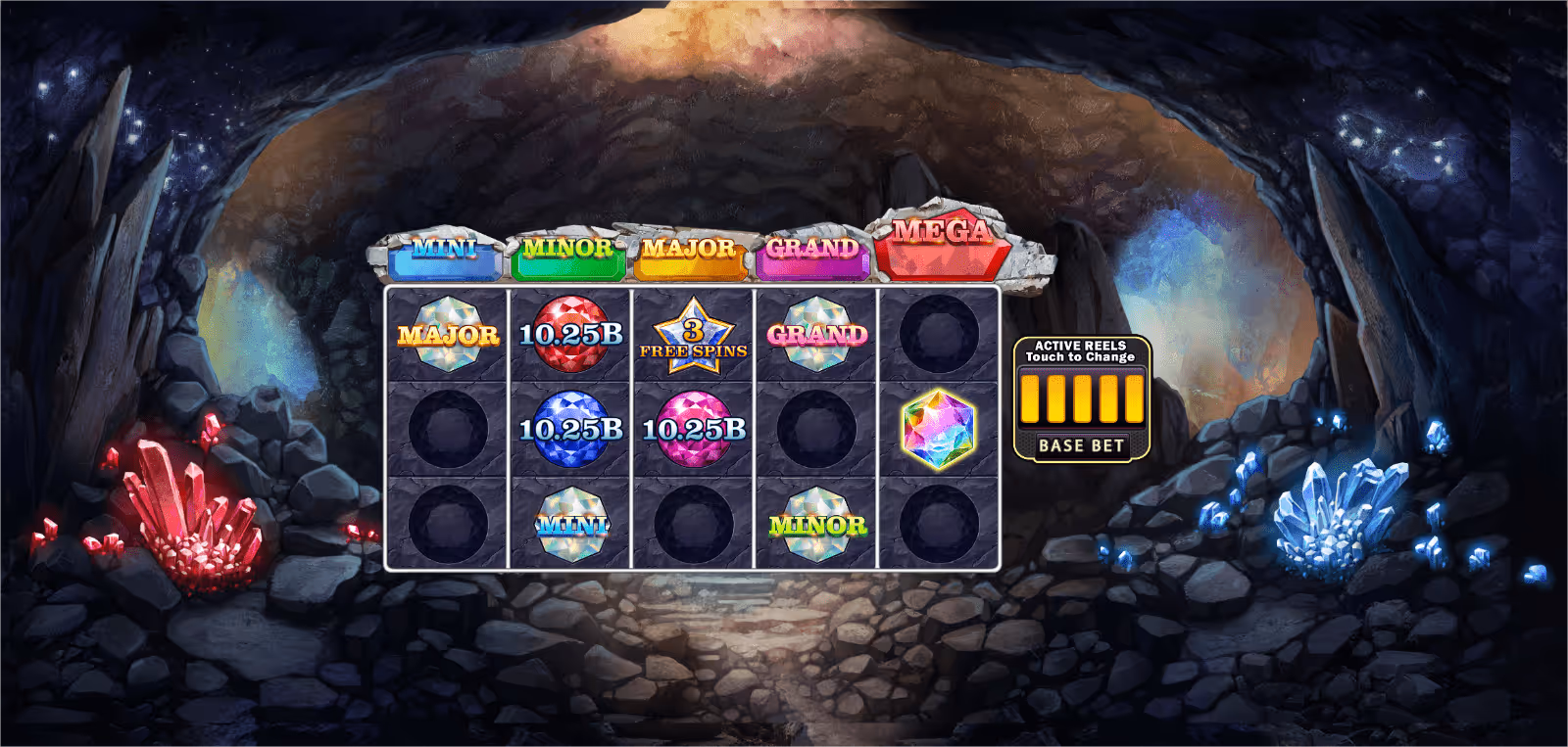 Jewel Cavern gameplay