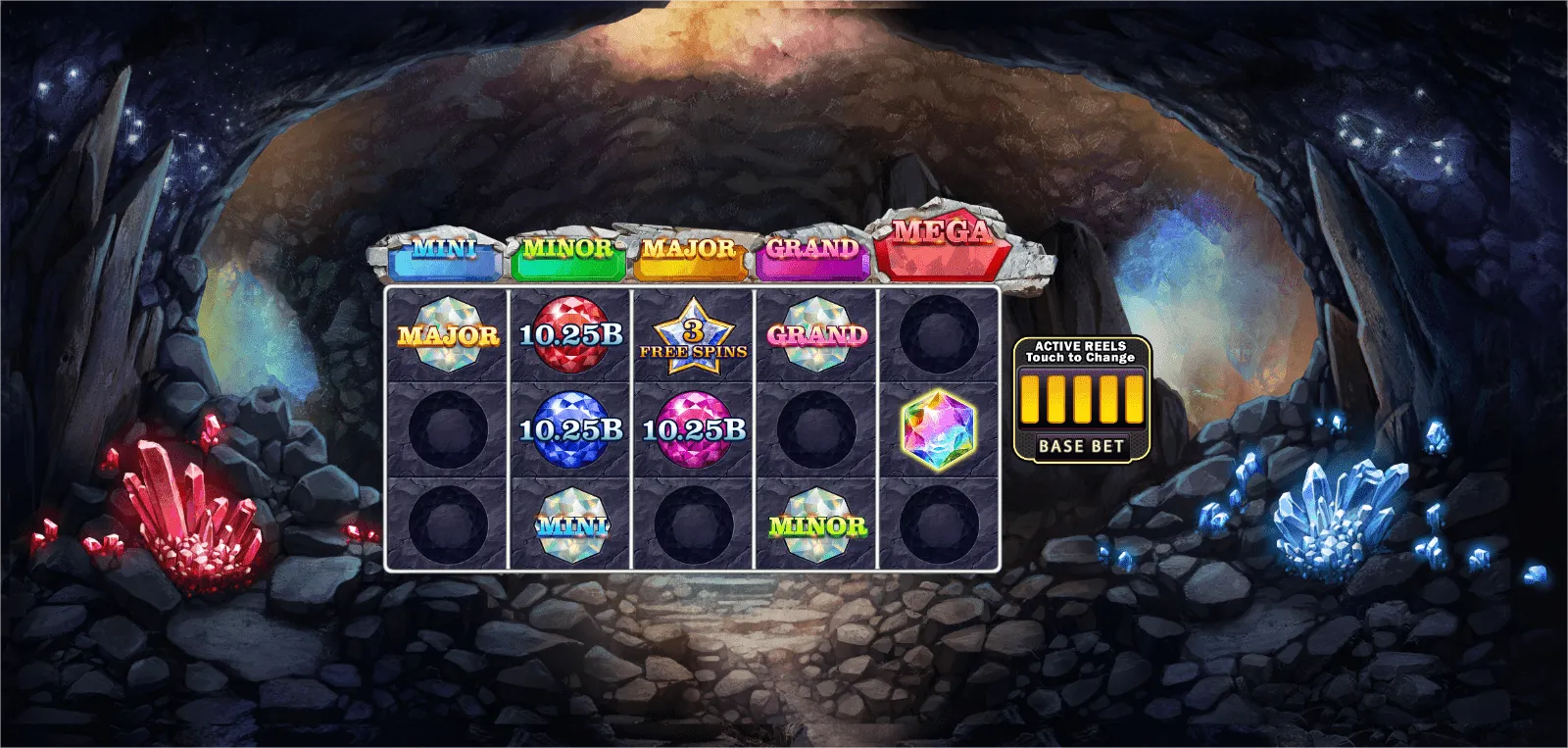 Jewel Cavern in action